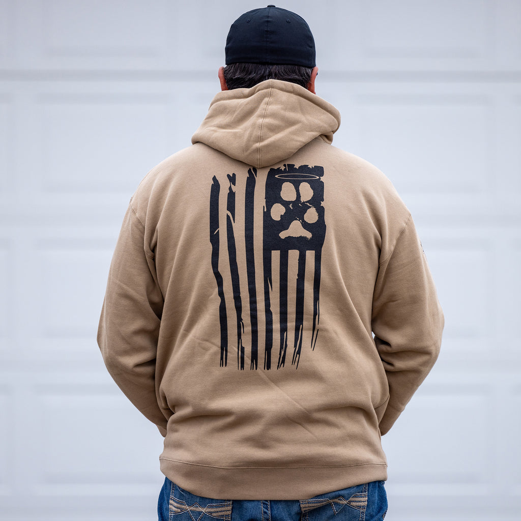 SALUTE サルーテ MASK ZIPPER HOODIES パーカー New** Salute Heavyweight Hoodie- Sandstone/Black – Halo, Inc.